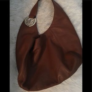 Michael kors brown hobo purse.  It is used.
